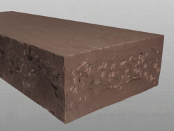 Mandana Wine Red spaltrau Blockstufe 15x35x50 cm rot...